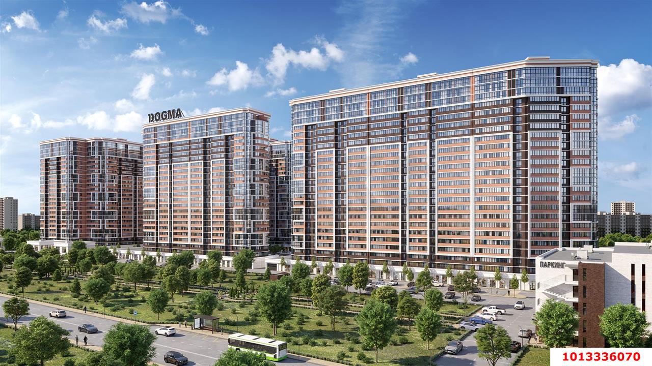 1-комнатная квартира 36 м², 15/24 эт. — фото 16