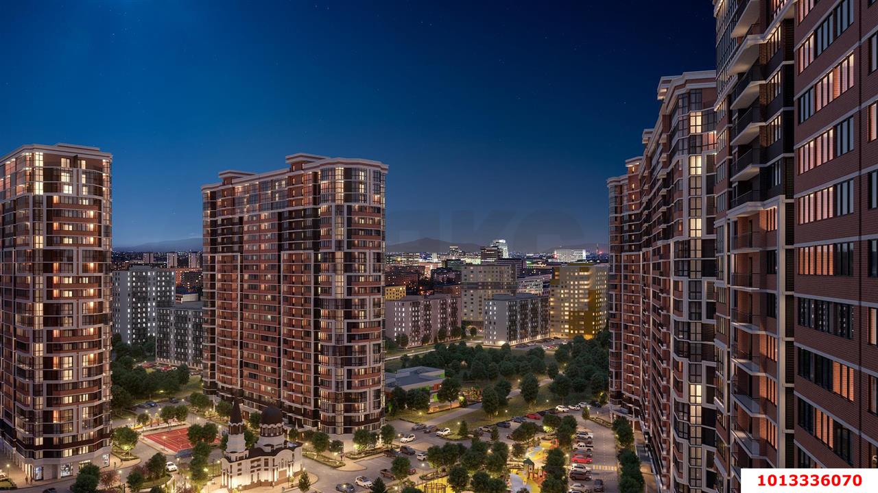 1-комнатная квартира 36 м², 15/24 эт. — фото 2
