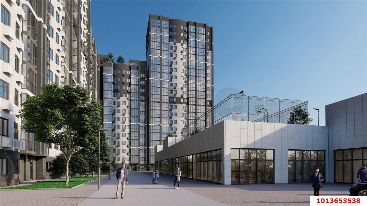 1-комнатная квартира 35 м², 17/21 эт. — фото 4