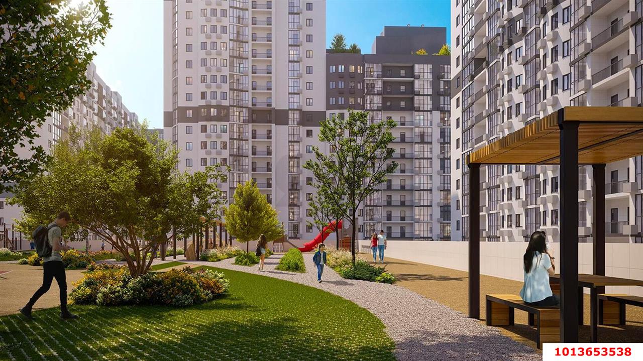 1-комнатная квартира 35 м², 17/21 эт. — фото 6