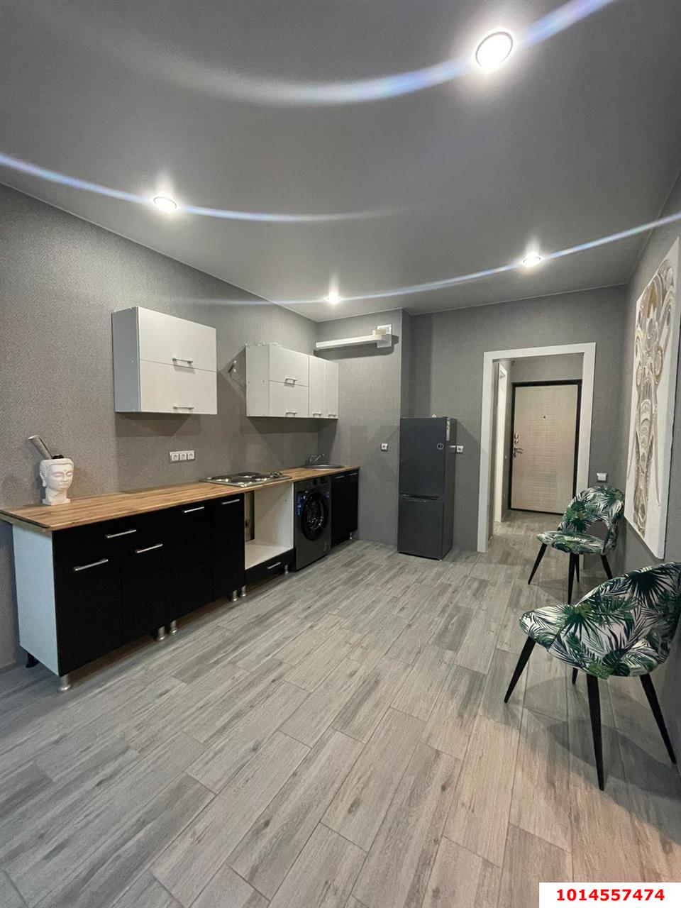 1-комнатная квартира 40 м², 1/8 эт. — фото 3
