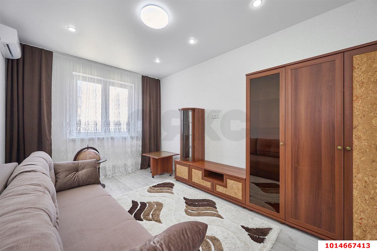 1-комнатная квартира 41 м², 24/24 эт. — фото 3