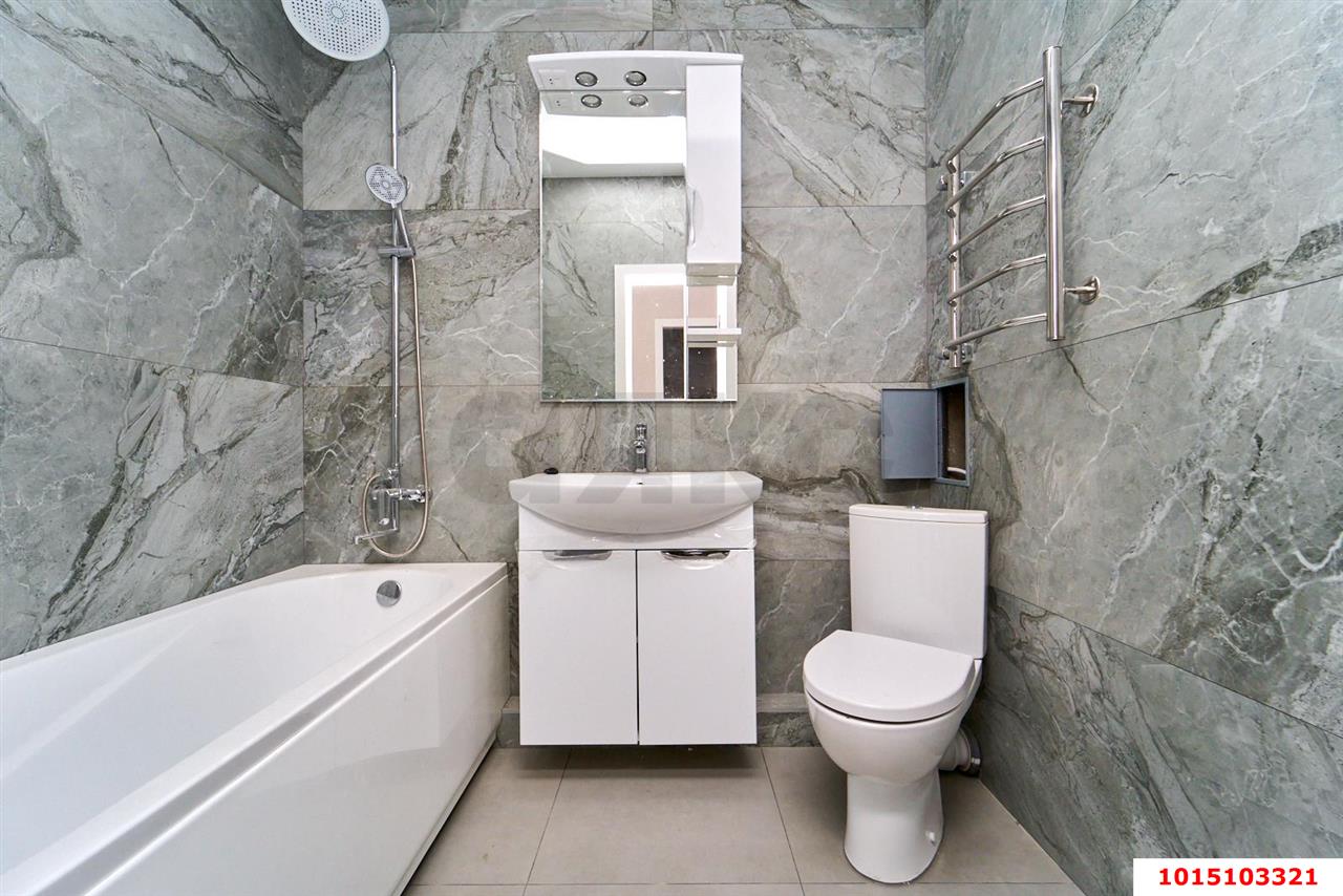 1-комнатная квартира 40 м², 9/9 эт. — фото 12