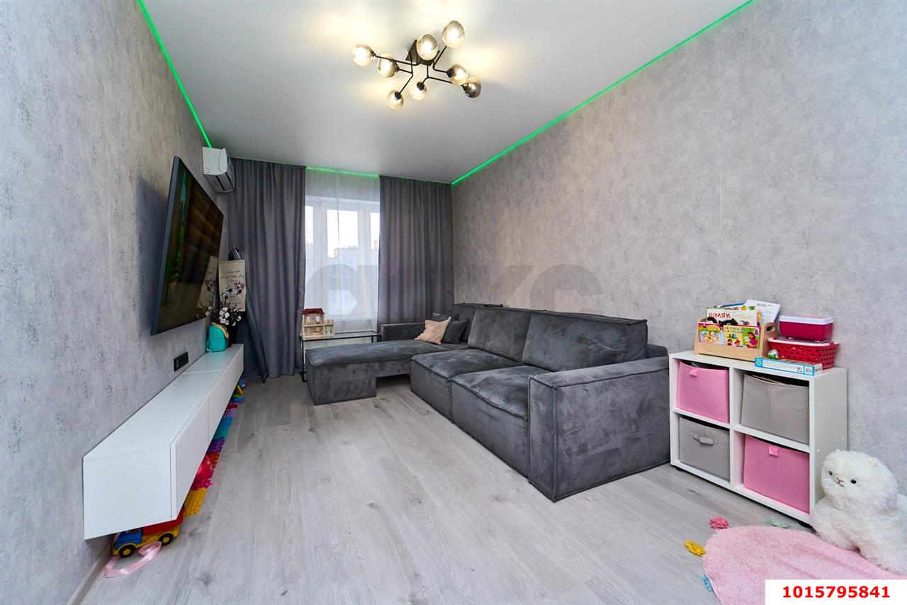 2-комнатная квартира 60 м², 13/16 эт. — фото 12