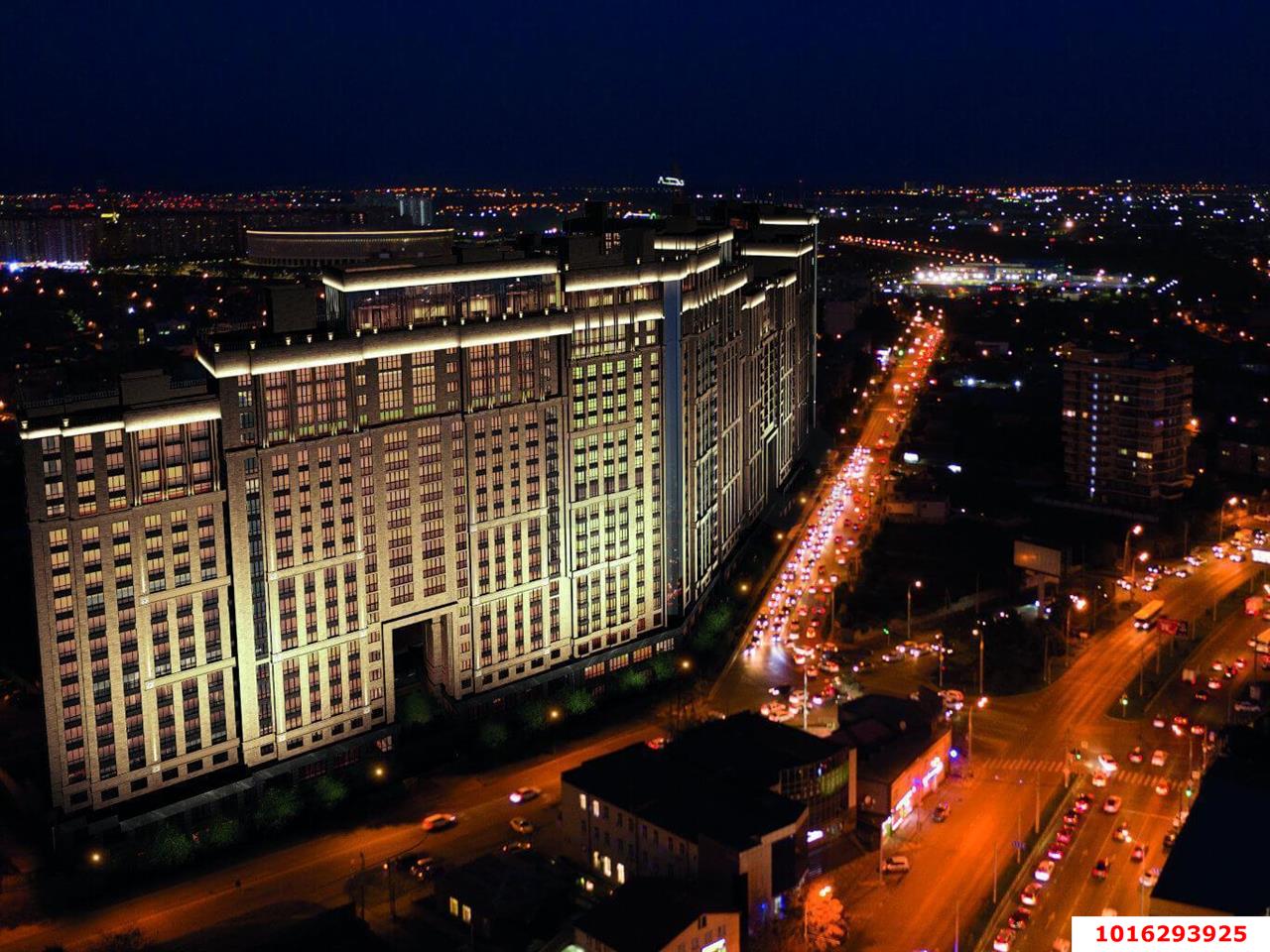 1-комнатная квартира 44 м², 3/25 эт. — фото 3