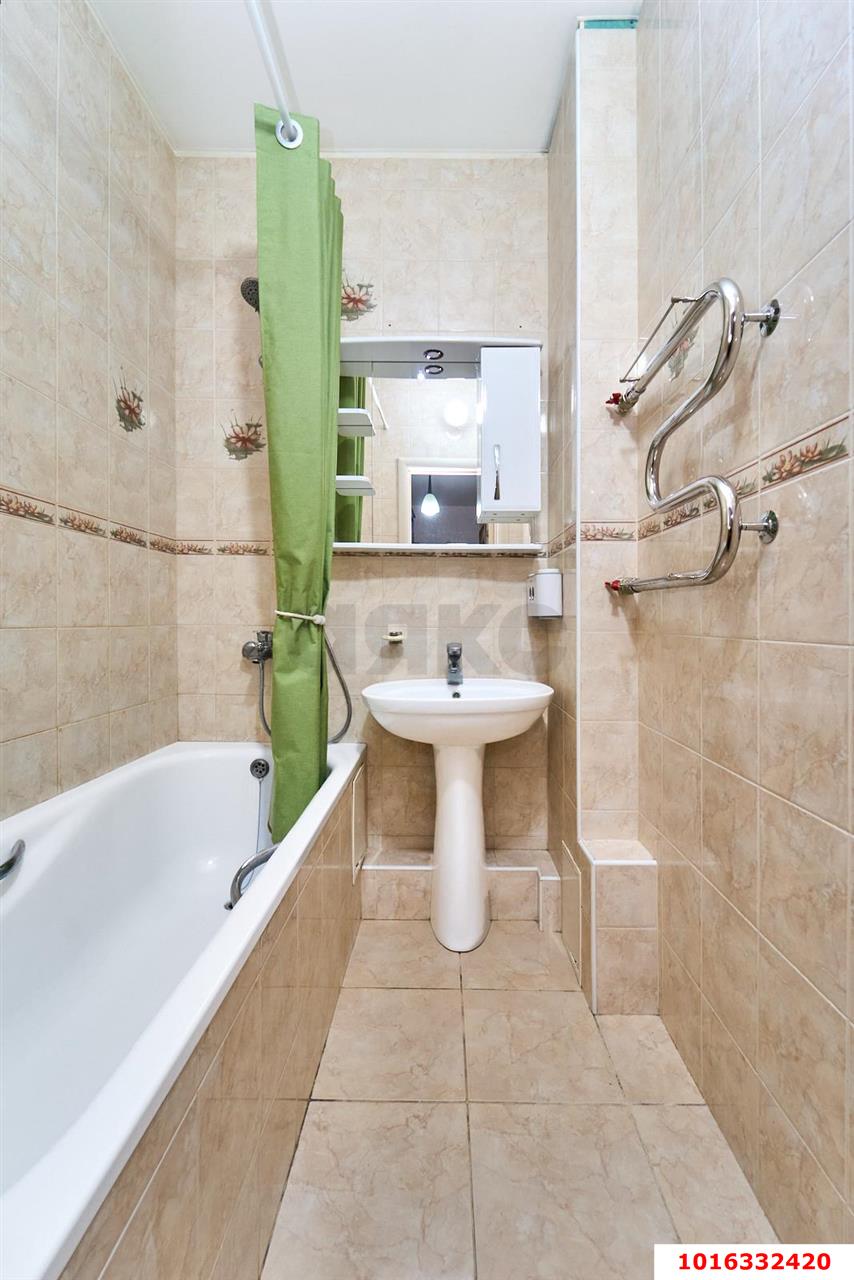 1-комнатная квартира 41 м², 15/16 эт. — фото 10