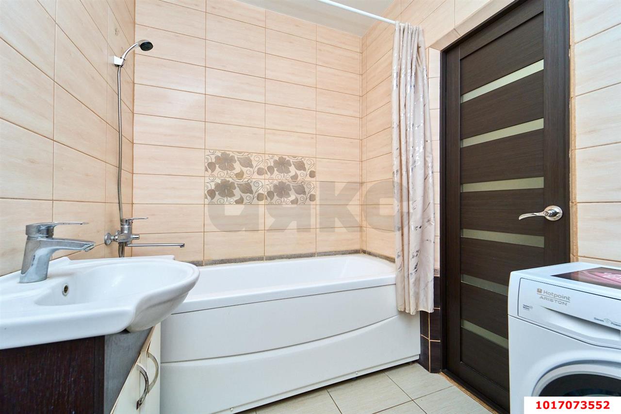 1-комнатная квартира 38 м², 16/17 эт. — фото 14