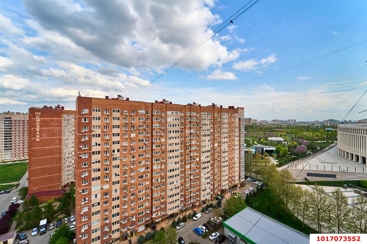 1-комнатная квартира 38 м², 16/17 эт. — фото 17