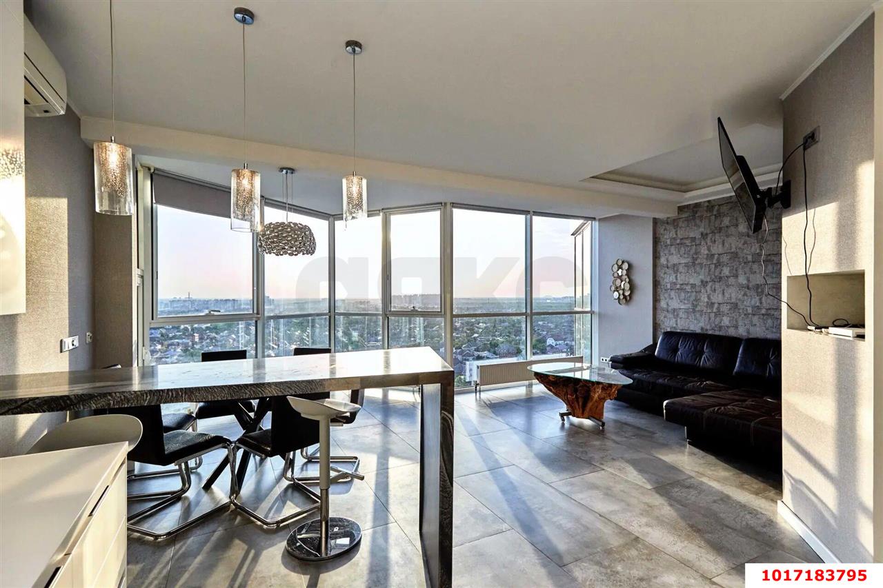 2-комнатная квартира 60 м², 21/25 эт. — фото 3