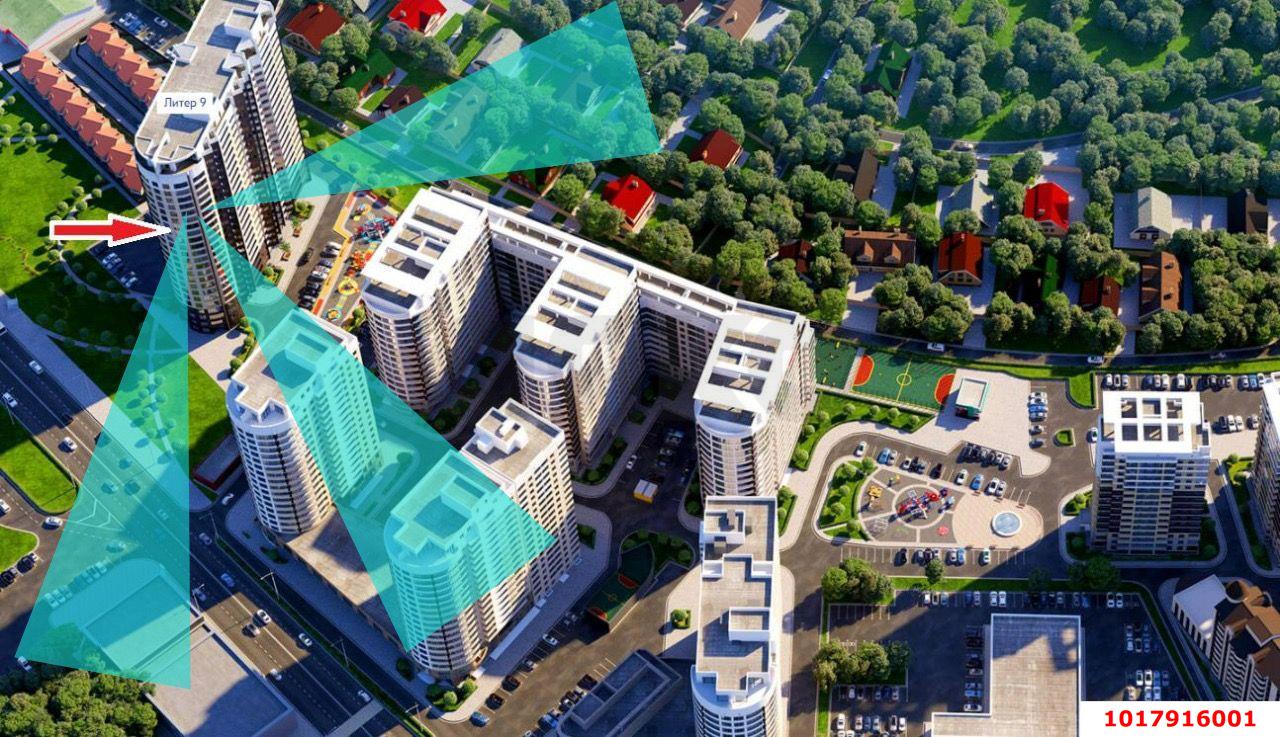 2-комнатная квартира 73 м², 18/25 эт. — фото 17