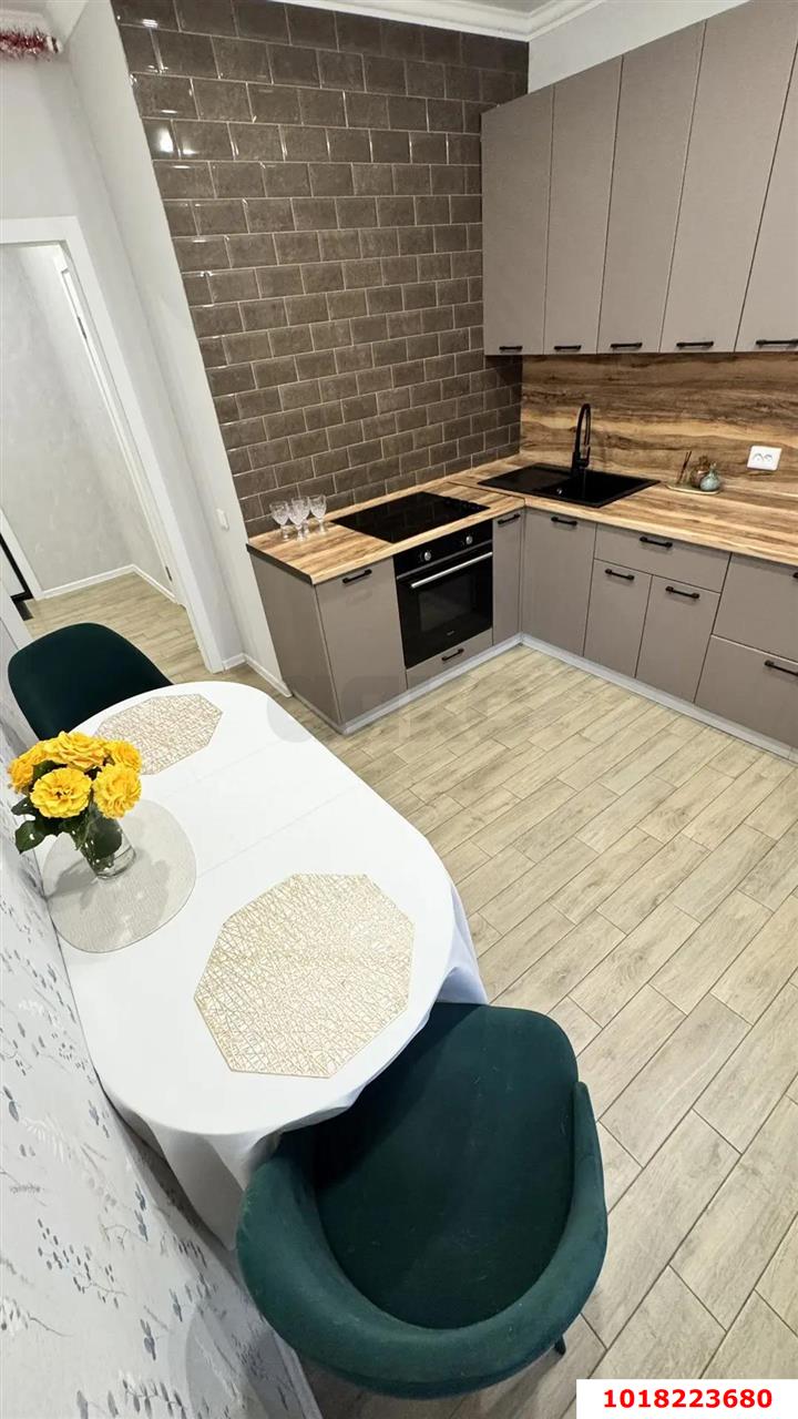 1-комнатная квартира 40 м², 1/20 эт. — фото 3