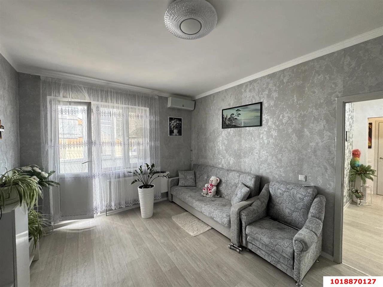 2-комнатная квартира 48 м², 2/9 эт. — фото 1