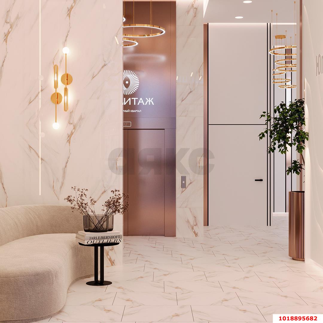 2-комнатная квартира 74 м², 17/18 эт. — фото 11